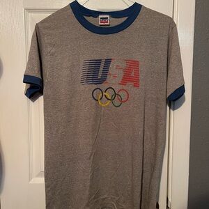 Levi's Gray USA Graphic Men's T-Shirt